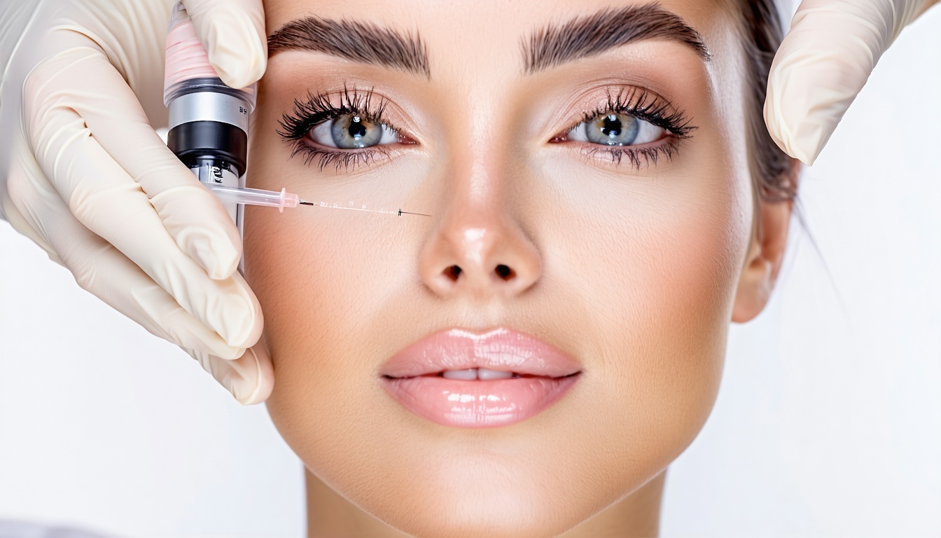 Aplicação de Botox e Plasma Gel para rejuvenescimento